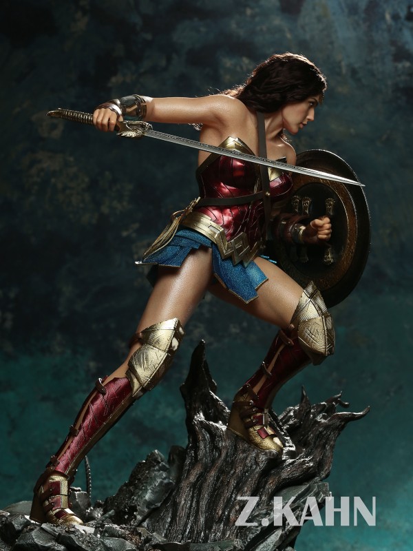 Z.KAHN Studio ZB 03 DC Wonder Woman Hot Sexy 1/3 Statue Designer Handmade Deluxe Version